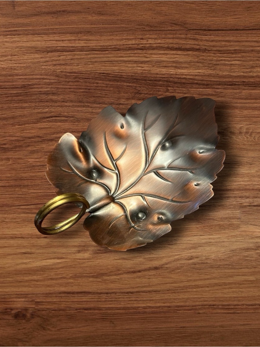 Copper Leaf Candle Holder 🍂 🕯️